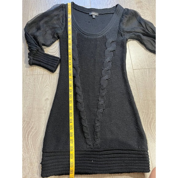 Bebe vintage Black Sweater Dress Xs Black - Picture 2 of 6